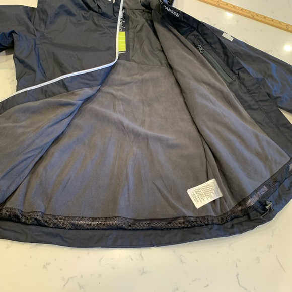 Helly Hansen Women Crew Hooded Midlayer Jacket Navy Marine Color Helly Tech - Picture 6 of 12